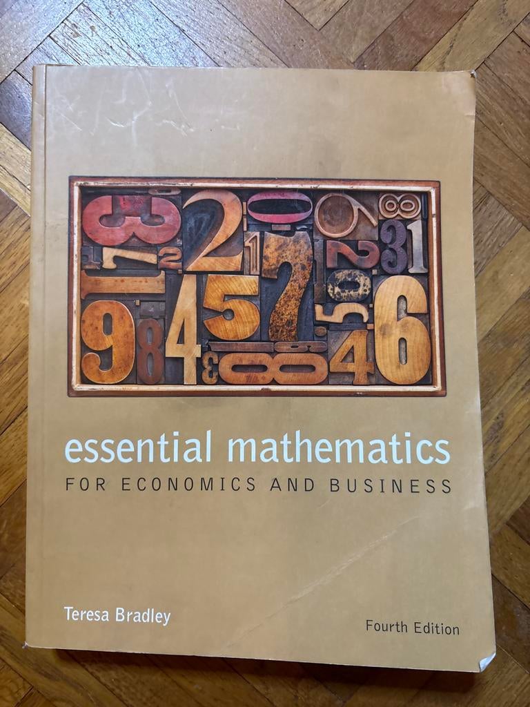Essential Mathematics for Economics and Business, Ophalen of Verzenden, Gamma, Gelezen, HBO