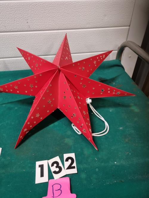 kerstster papier inklapbaar [b132], Diversen, Kerst, Ophalen of Verzenden, 'T Olde Gre-j, Info@toldegrej.nl, Endepoelstraat 20f Didam