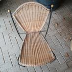 Te koop op te knappen stoelen ., Ophalen, Overige materialen, Gebruikt, Bruin