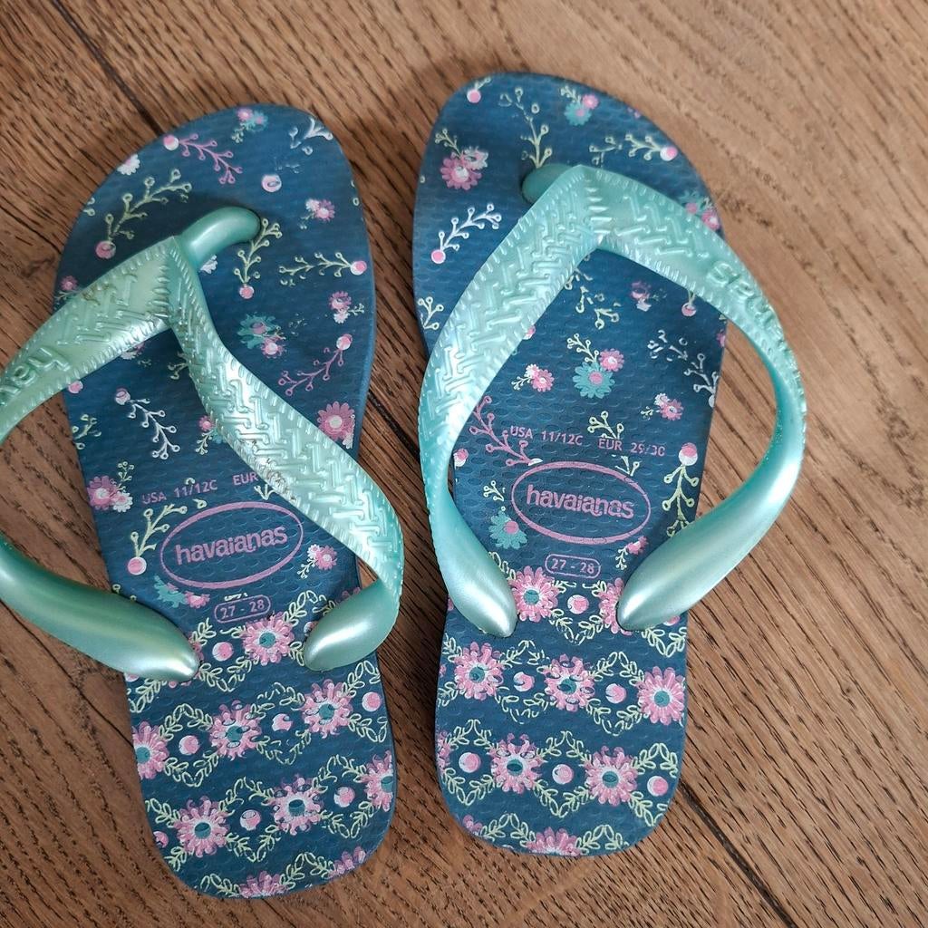Havianianas slippers, Ophalen of Verzenden, Zo goed als nieuw, Meisje, Overige typen
