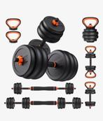 Dumbbell Set 7-in-1 Verstelbaar - Halter & Kettlebell, Ophalen, Nieuw, Armen, Halterset