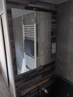 Badkamer spiegel met TL-lampje, Ophalen, Zo goed als nieuw, Rechthoekig, Minder dan 100 cm