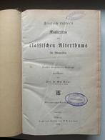 Reallexikon des classischen alterthums für gymnasien(1882), Ophalen of Verzenden, Friedrich Lübker