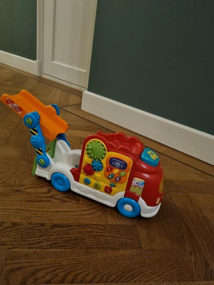 VTech Toet Toet Auto's Takelwagen, Kinderen en Baby's, Speelgoed | Vtech, Gebruikt, 6 maanden tot 2 jaar, Ophalen of Verzenden
