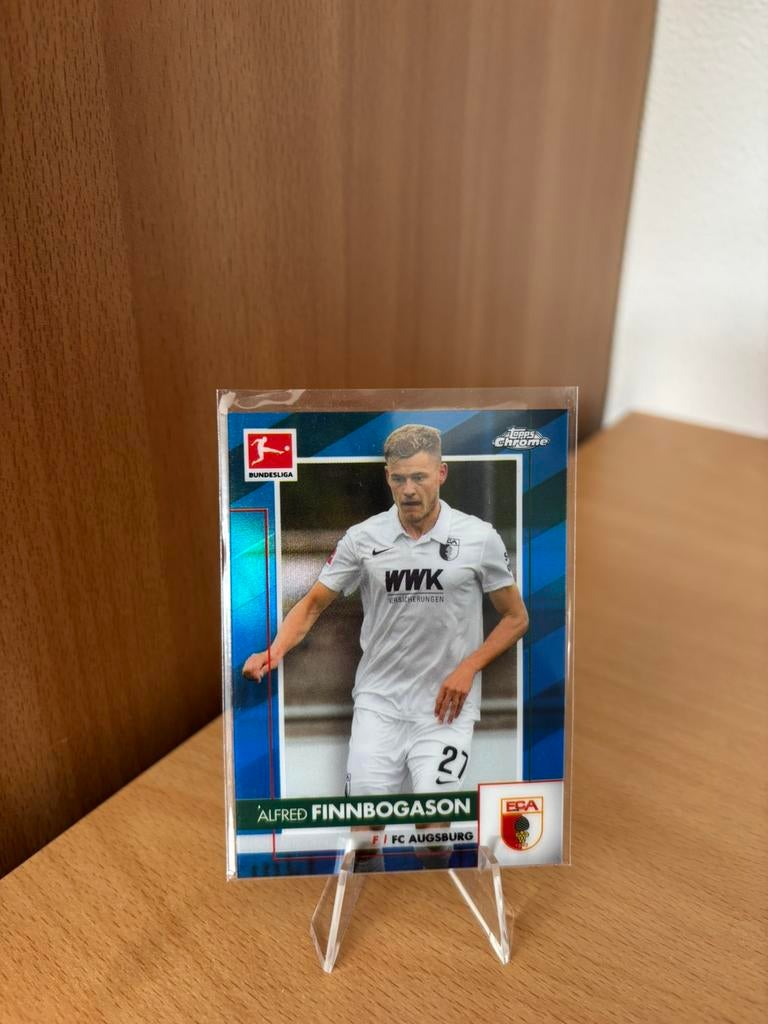 Alfred Finnbogason - Topps Chrome - /150, Ophalen of Verzenden, Zo goed als nieuw, Plaatje
