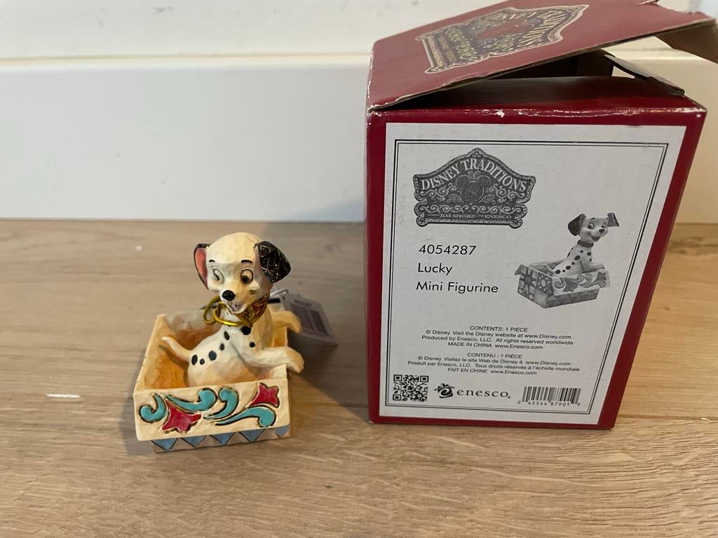 Jim Shore Disney Traditions 101 Dalmatiërs Mini Lucky, Verzamelen, Poppetjes en Figuurtjes, Ophalen of Verzenden, Nieuw