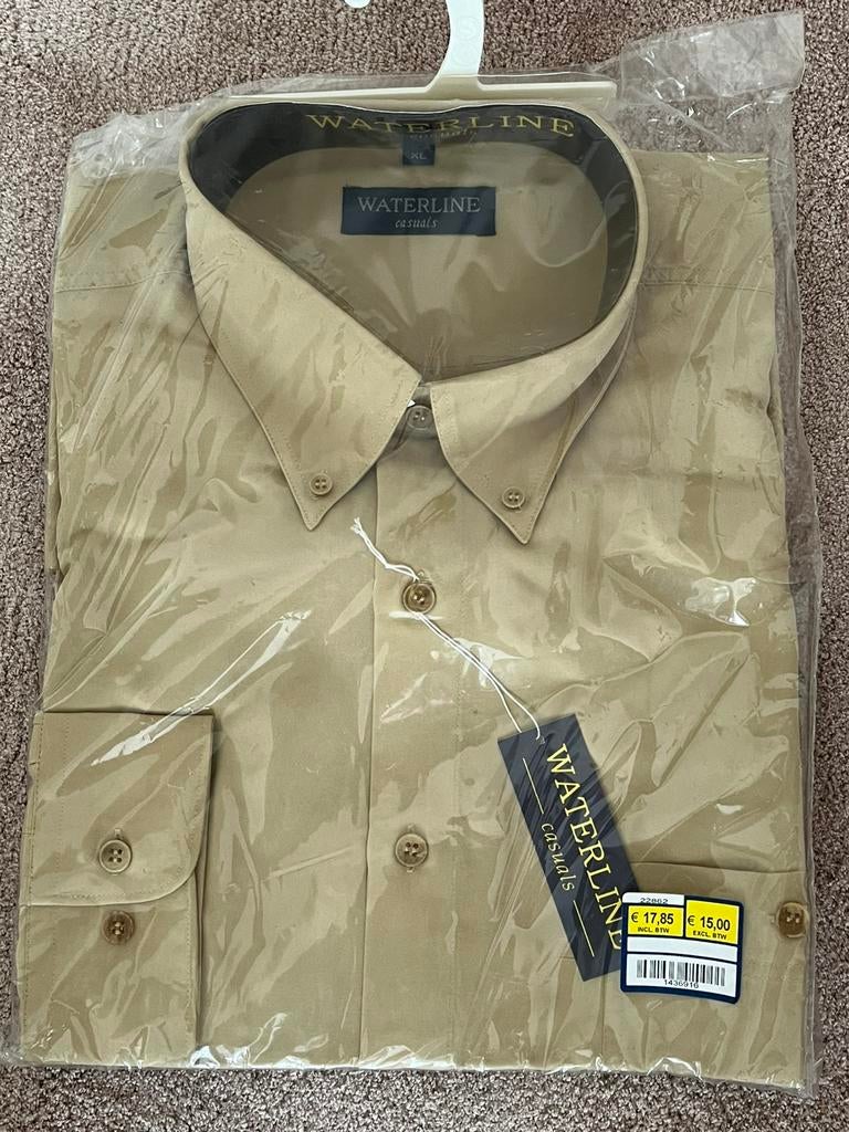 Overhemden, Kleding | Heren, Overhemden, Ophalen of Verzenden, Nieuw, Overige kleuren, Halswijdte 43/44 (XL)