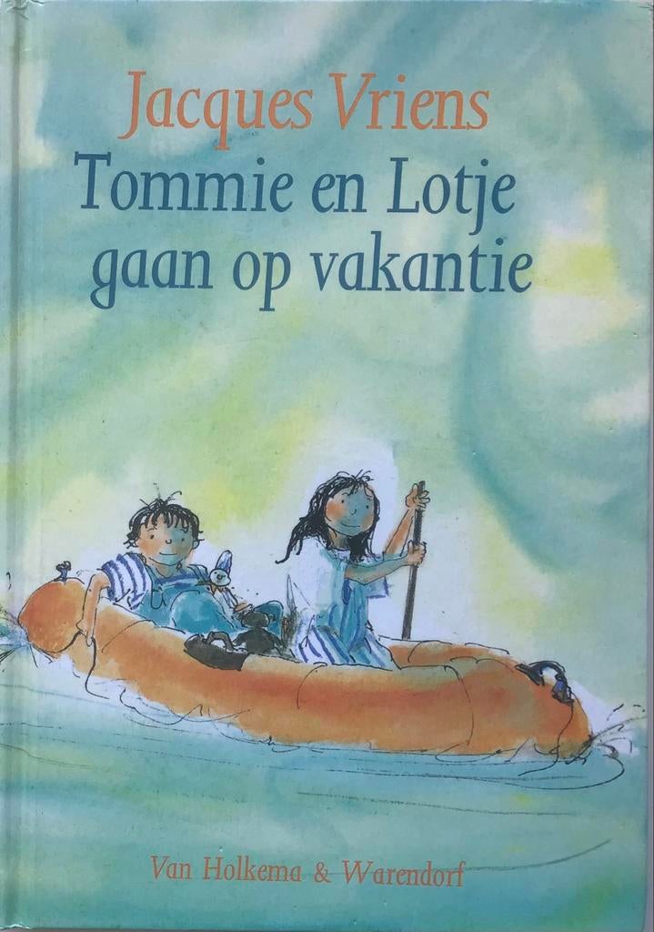 Tommie en Lotje gaan op vakantie - Jacques Vriens, Boeken, Ophalen of Verzenden, Gelezen, Fictie algemeen