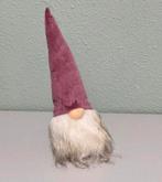 Gnoom kerstmis kabouter met puntmuts en baard 27cm hoog, Ophalen of Verzenden, Zo goed als nieuw, H, H