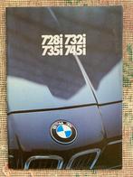 Nederlandse Folder brochure BMW 7-serie E23 1981 nieuw!, Nieuw, Ophalen of Verzenden, BMW, BMW