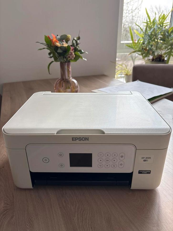 Epson XP-4105 printer - printkoppen verstopt, Computers en Software, Printers, Gebruikt, All-in-one, Inkjetprinter, Kleur printen