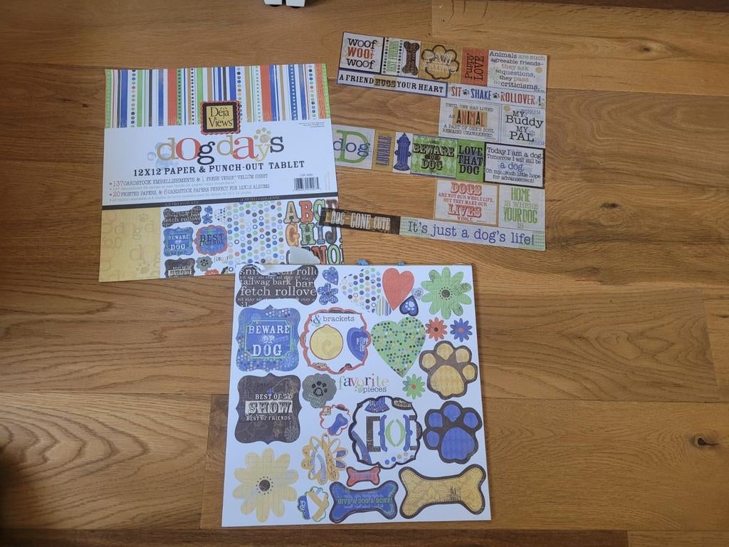 Scrapbook hond diverse, Hobby en Vrije tijd, Scrapbooking, Verzenden, Album of Boek