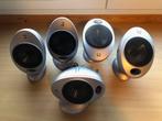 5 stuks KEF boxen Speakerset KEF "eitjes" HTS2001, Gebruikt, 120 watt of meer, Front, Rear of Stereo speakers, Ophalen