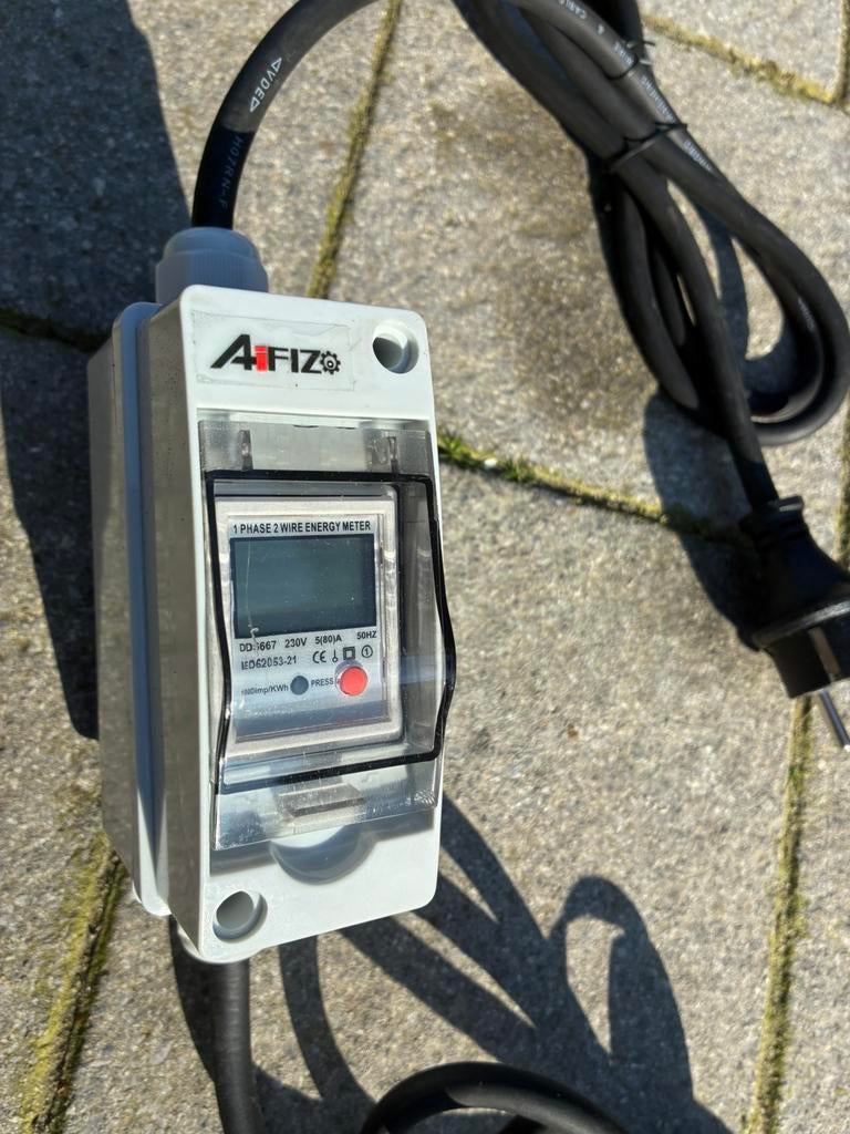 Stroommeter, Ophalen, Nieuw