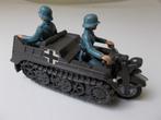 1974 Britains Ltd. 9780 GERMAN KETTENKRAD + 2 SOLDIERS!, Ophalen of Verzenden, Zo goed als nieuw, Overige typen, Britains