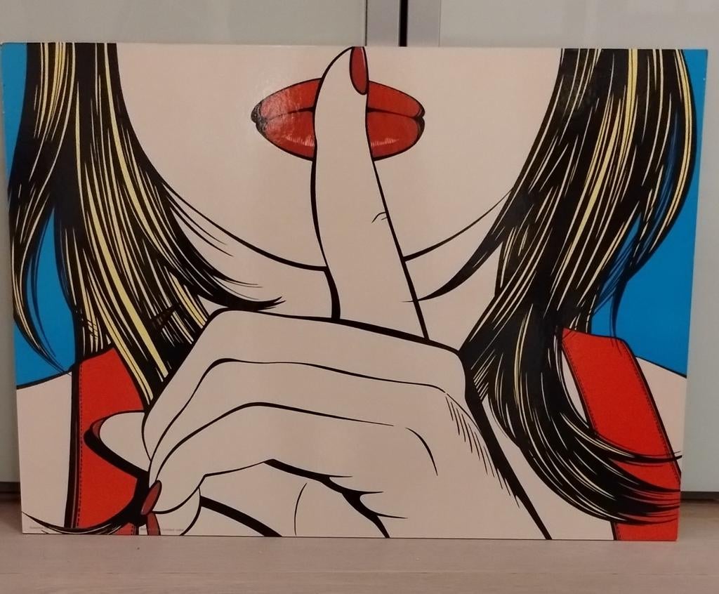 2 x Pop Art print. Deborah Azzopardi. SLAMM & SSSHHH, Ophalen