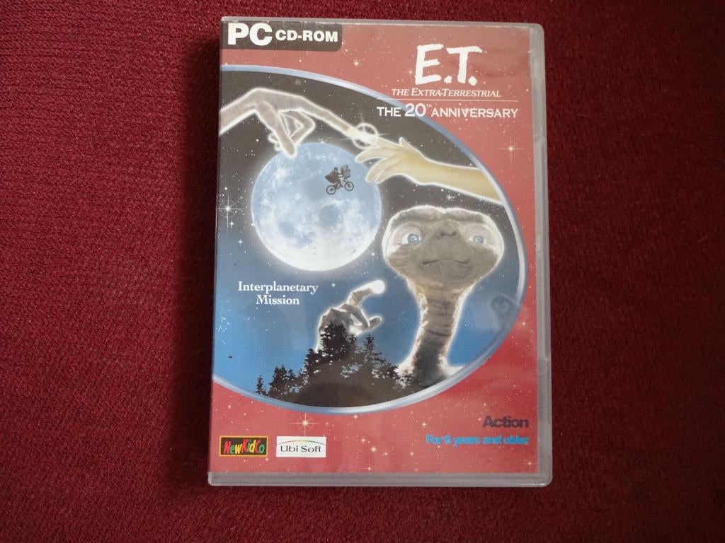 PC CD-ROM E.T. The 20 Anniversary, Avontuur en Actie, Gebruikt, 2 spelers, Ophalen of Verzenden