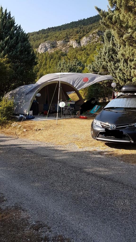 6 persoons tent Tannon 460 Katoen, Caravans en Kamperen, Tenten, Ophalen, Zo goed als nieuw, Tot en met 6