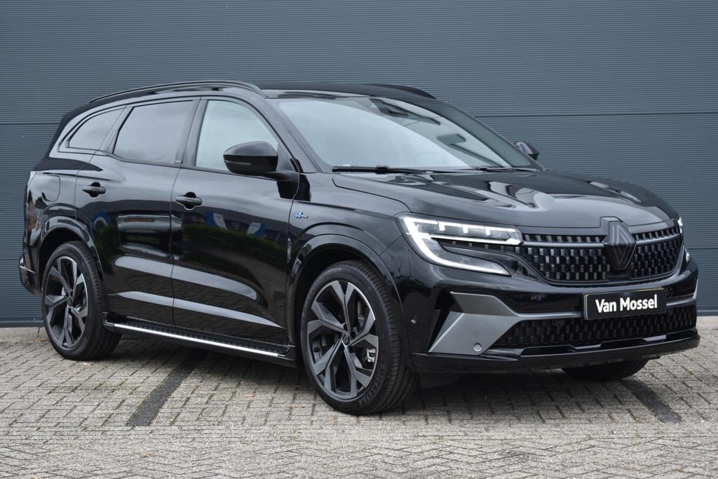 Renault Espace E-Tech Full Hybrid Esprit Alpine 5p. 200PK |, Auto's, 1199 cc, 2 kWh, Alcantara, Zwart