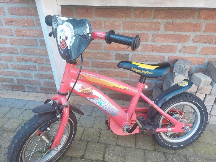 Eerste kinder fiets, Fietsen en Brommers, Fietsen | Kinderfietsjes, Gebruikt, Minder dan 16 inch, Zijwieltjes, Ophalen