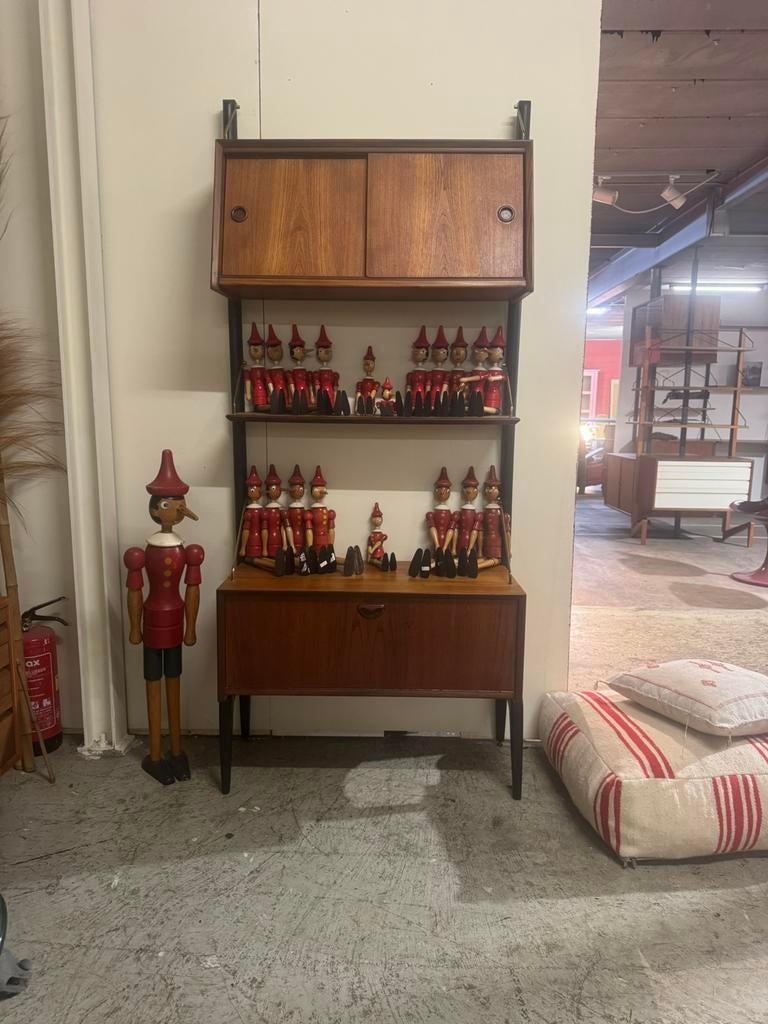 Louis van Teeffelen voor WeBe vintage modulair wandsysteem, Ophalen of Verzenden