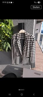 Zizo Colbert Pien de Poule Ruit Stretch Maat M, Zwart, Ophalen of Verzenden, Zo goed als nieuw, Maat 38/40 (M)