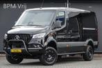 Mercedes-Benz Sprinter 4x4 319Cdi 190Pk 9G-tronic | L2H1 | D, Automaat, Stof, Gebruikt, Zwart