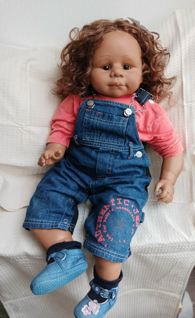 Brigitte Leman kunstenaars pop, Verzamelen, Poppen, Ophalen of Verzenden, Nieuw, Pop