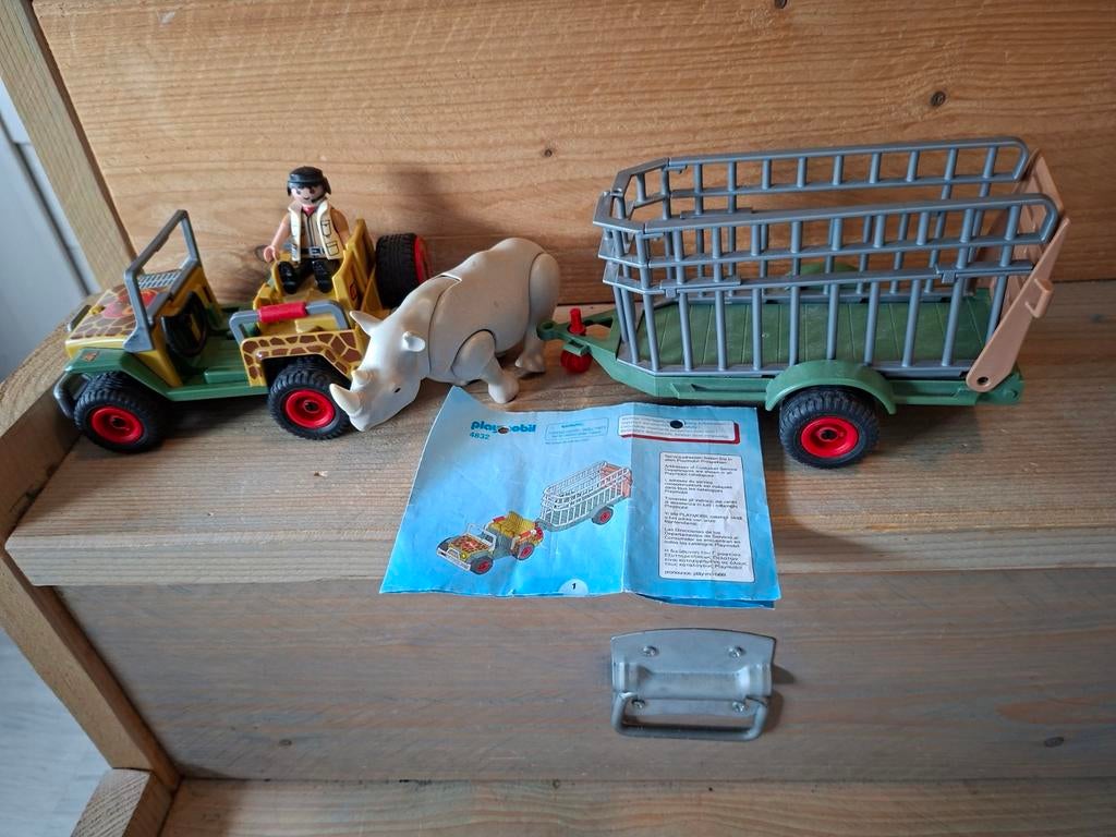 Playmobil 4832 safari terreinwagen, Ophalen of Verzenden