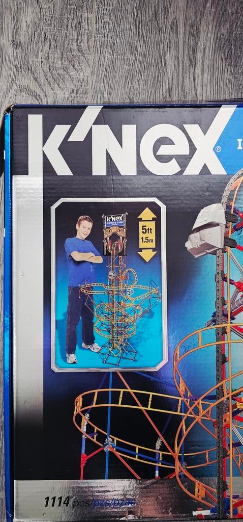 Grote partij K'nex  met instructieboekjes, Ophalen, Gebruikt