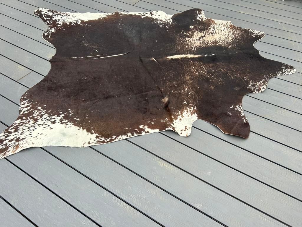 koeie- huid, Huis en Inrichting, Gebruikt, Wit, 150 tot 200 cm, Ophalen of Verzenden
