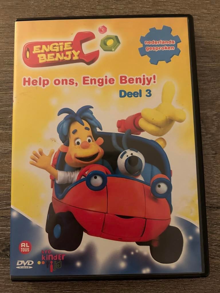 Engie Benjy - Help ons, Engie Benjy! Deel 3 DVD, Alle leeftijden, Ophalen of Verzenden, Zo goed als nieuw, Europees