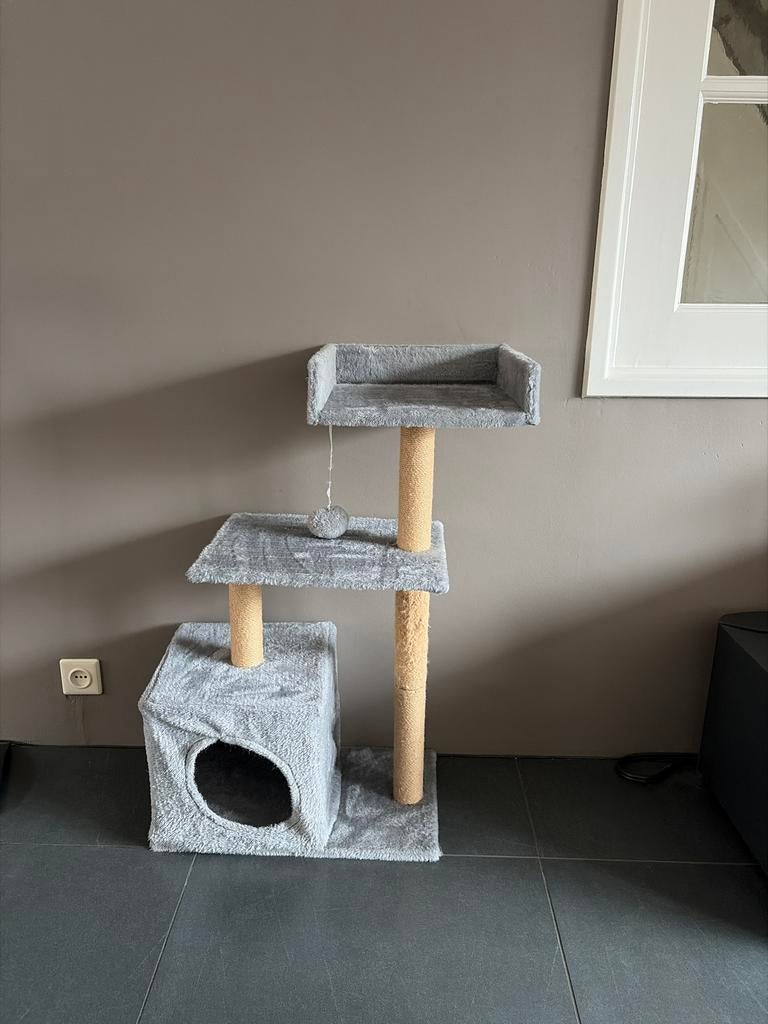 Katten speelboom met krabpalen, Dieren en Toebehoren, Ophalen, Gebruikt, Krabpaal