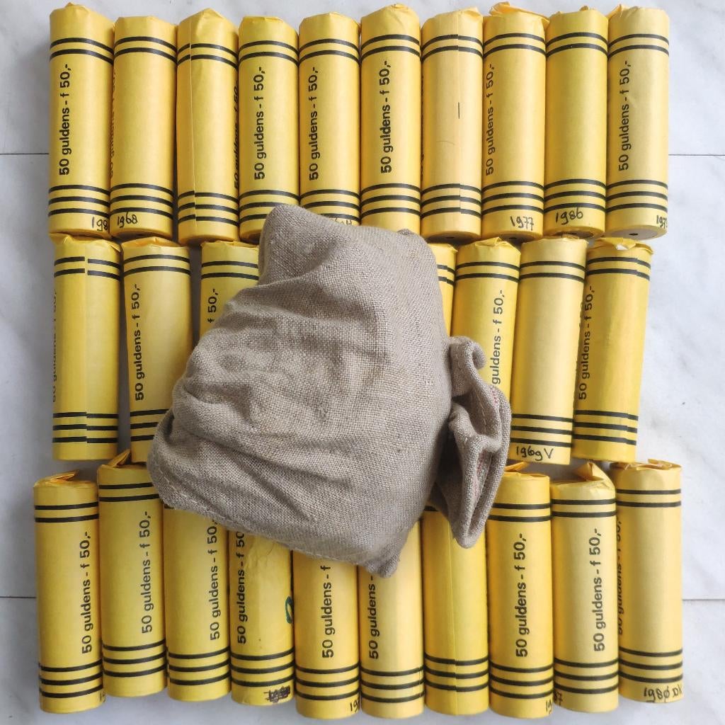 1639 nikkelen guldens partij pieken, Postzegels en Munten, Munten | Nederland, 1 gulden, Koningin Juliana, Ophalen