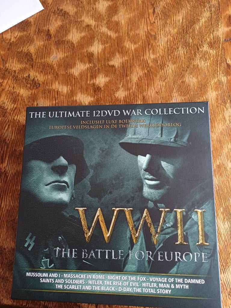 The Ultimate 12DVD War Collection, Cd's en Dvd's, Vanaf 16 jaar, Ophalen, Zo goed als nieuw, Oorlog of Misdaad