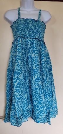 Leuke blauwe (hippie) jurk mt M merk Ixtlan - Carnaval, Maat 38/40 (M), Carnaval, ., Nieuw