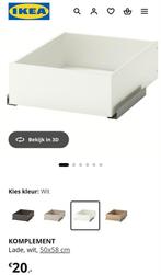 2 x Ikea Komplement Pax lades / laden. 50 x 58 cm., Ophalen, Nieuw, 50 tot 100 cm, Minder dan 100 cm