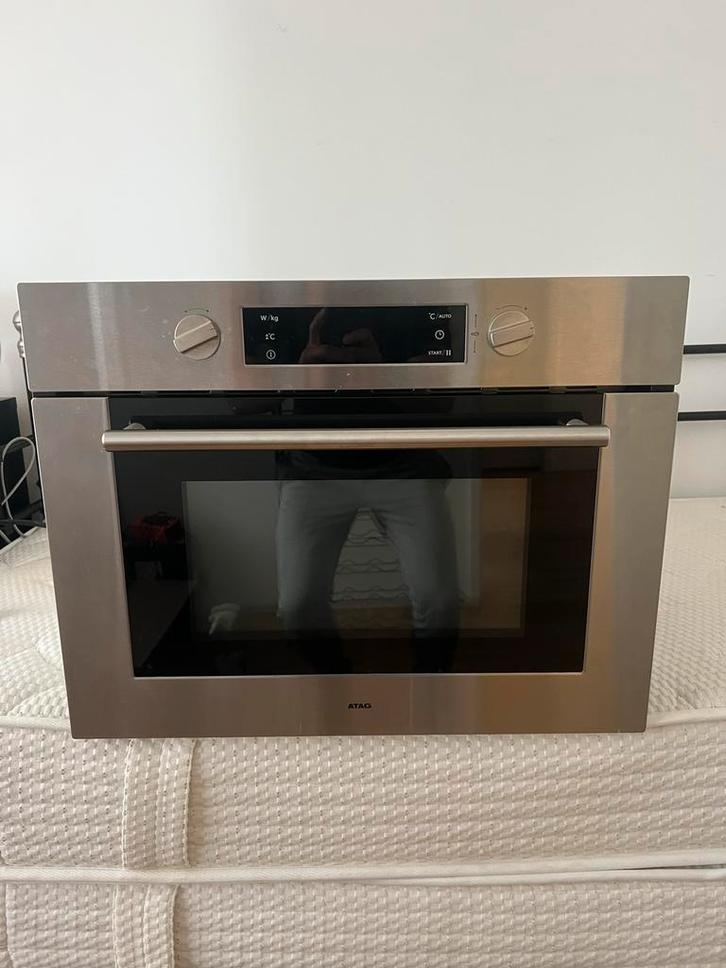 ATAG Inbouw Combi Oven, Witgoed en Apparatuur, Ovens, Zo goed als nieuw, Inbouw, Oven met grill, Minder dan 45 cm, 45 tot 60 cm