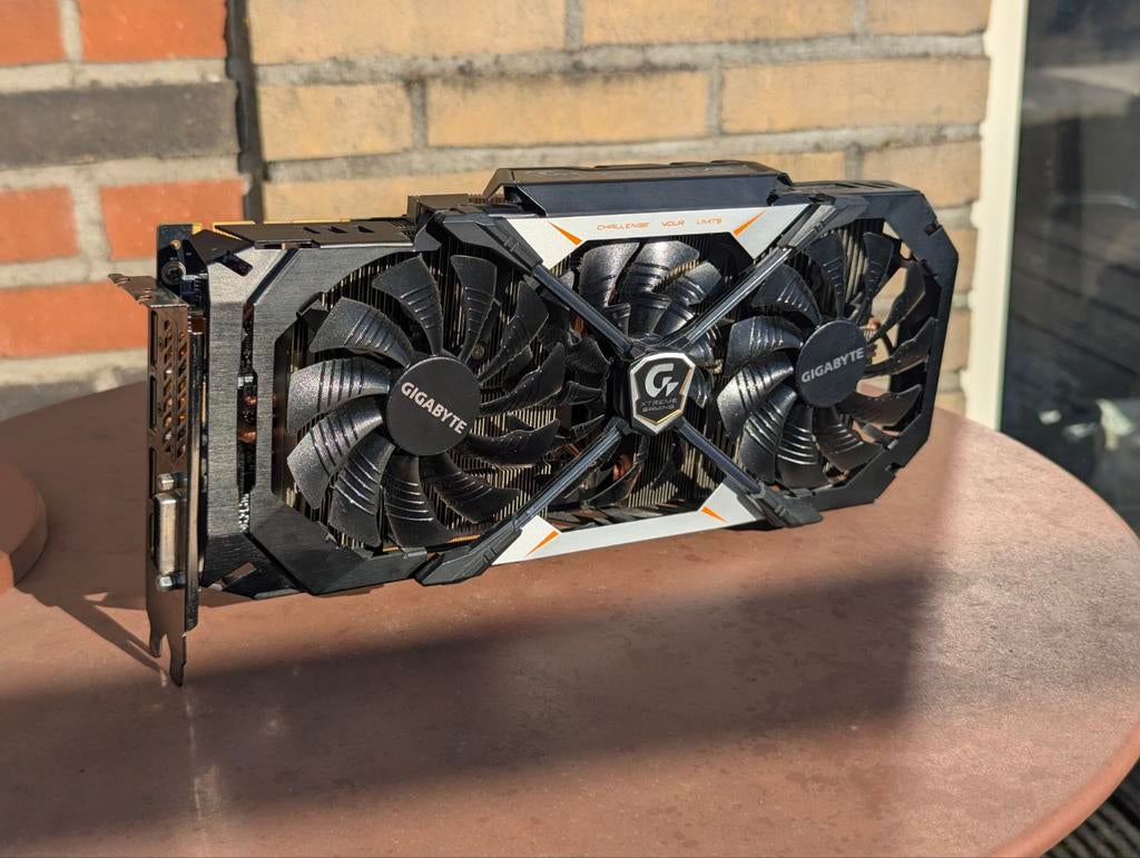 Nvidia GeForce GTX 1070 van Gigabyte Xtreme Gaming, Computers en Software, Videokaarten, Gebruikt, Nvidia, PCI-Express 3.0, GDDR5