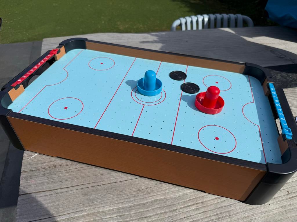 Mini Airhockey Tafel - Compact en Draagbaar, Ophalen, Gebruikt