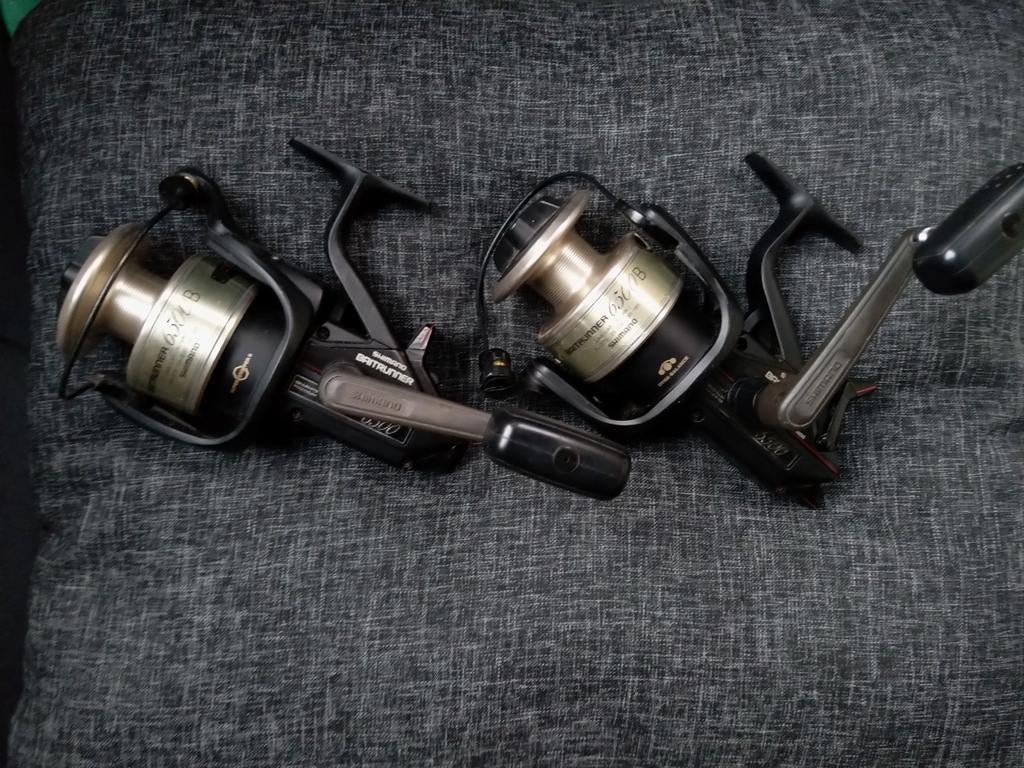 2x Shimano Baitrunner 6500B, Ophalen of Verzenden, Gebruikt, Molen