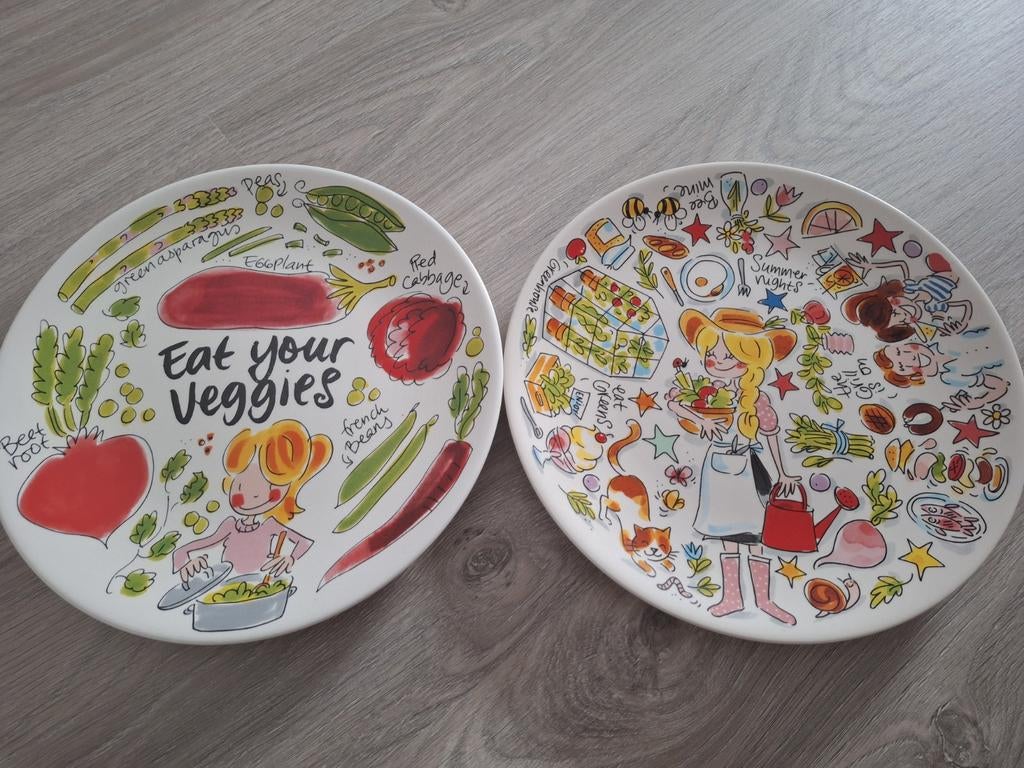 Blond Amsterdam bord groot (2x), Ophalen of Verzenden, Bord