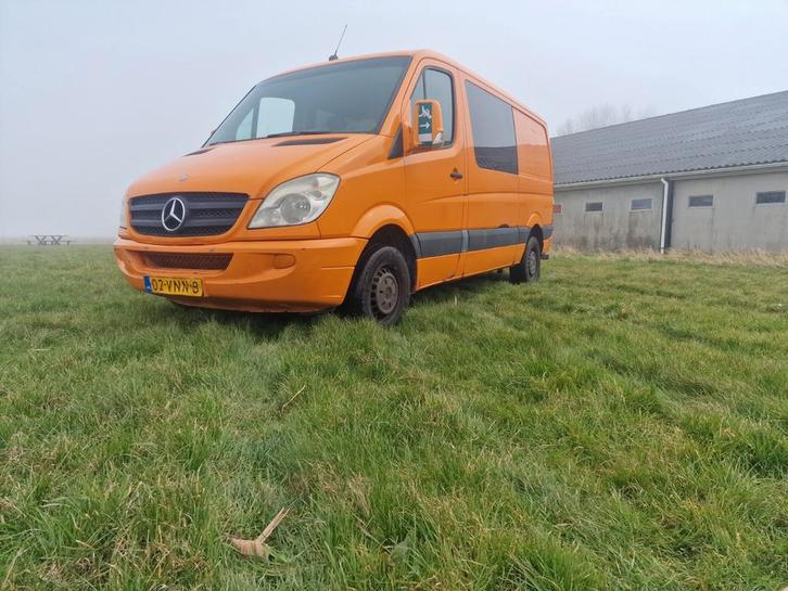 Mercedes sprinter 318 cdi,180 PK Dubbele cabine, Auto's, Bestelauto's, Particulier, Ophalen