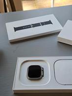 Apple Watch Ultra Titanium LTE 49MM nieuwstaat, Ophalen, Apple Watch ⌚️, Zwart, IOS