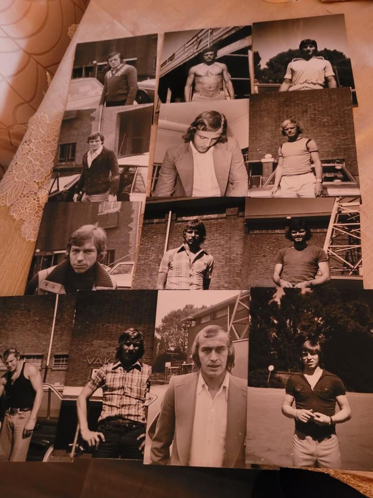 Ajax originele fotokaarten 70s, Ophalen of Verzenden, Zo goed als nieuw, Ajax, Spelerskaart