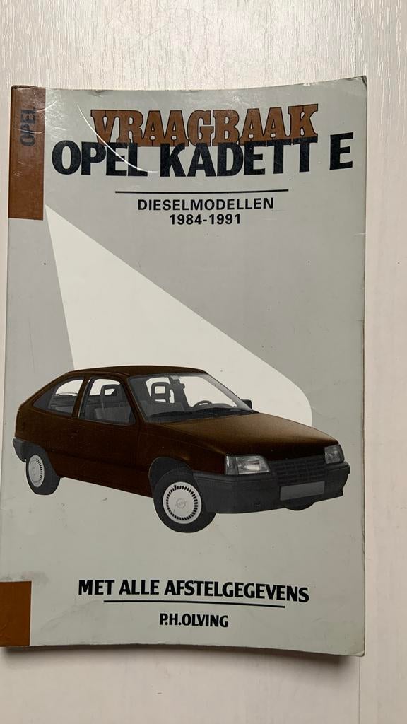 Vraagbaak Opel Kadett E Dieselmodellen 1984-1991, Ophalen of Verzenden