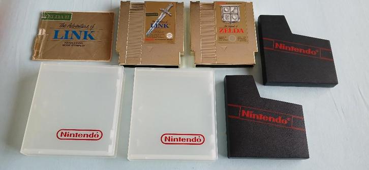 2x Zelda voor de NES deel 1 en 2., Spelcomputers en Games, Games | Nintendo NES, Zo goed als nieuw, Avontuur en Actie, 1 speler