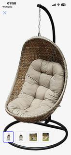 Hangstoel fonteyn, Ophalen, Zo goed als nieuw