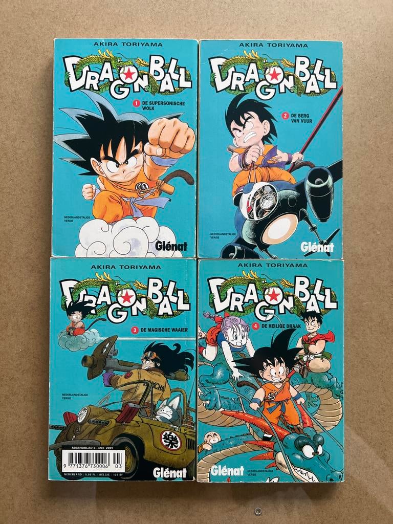 Dragon Ball manga pockets 1 t/m 24 + 31, Meerdere comics, Ophalen of Verzenden, Gelezen, Japan (Manga)