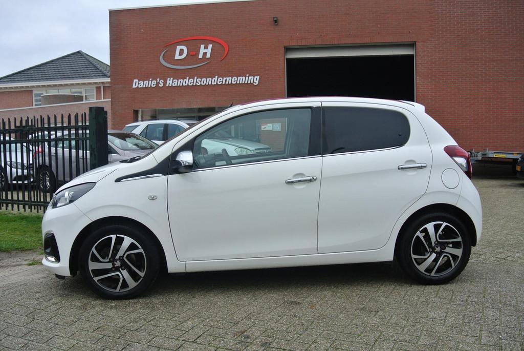 Peugeot 108 1.2 Puretech Allure TOP! airco inruil mogelijk n, Auto's, Voorwielaandrijving, Gebruikt, Euro 6, 1199 cc